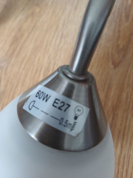 Lampa, żyrandol wiszący 5 ramienny, stan bardzo dobry