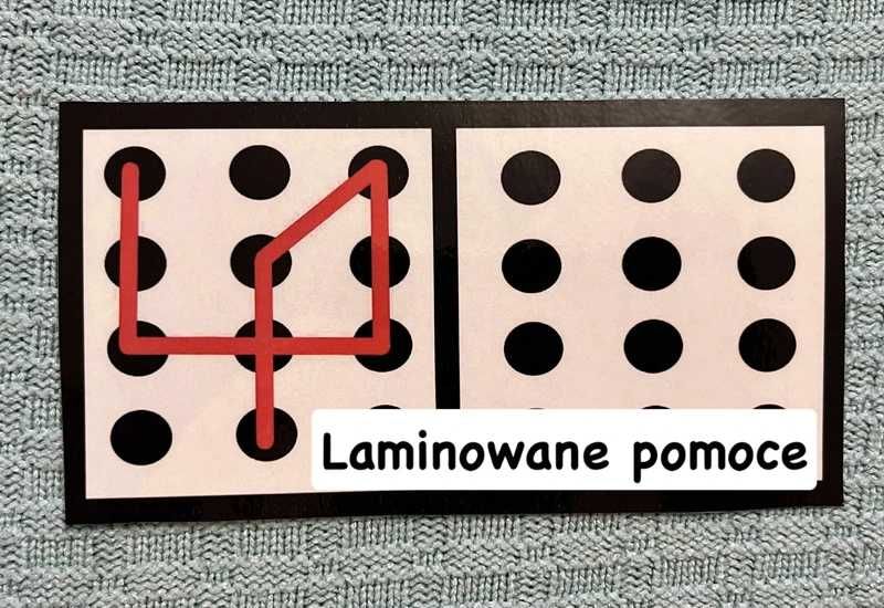 Połącz kropki według wzoru