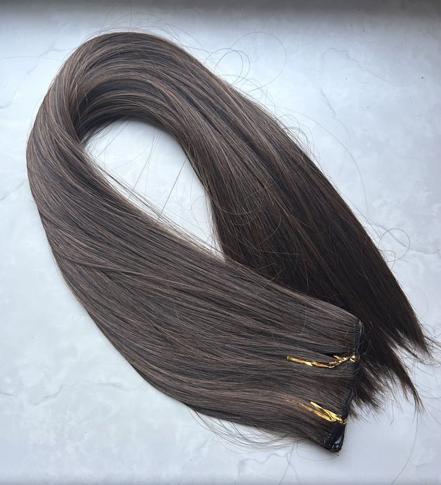 Волосы на клипсах, трессы