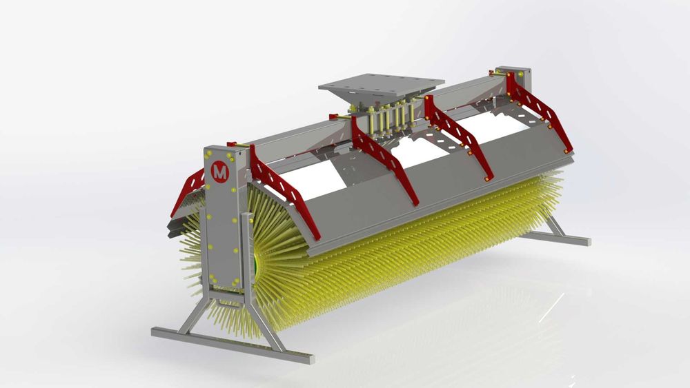Zamiatarka przemysłowa ZMD.Nowa  producent.