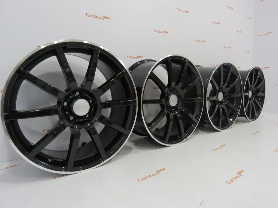 Jantes Riva NBZ 19 x 8.5 et 46 + 9.5 et 35  5x112 Preto Brilhante