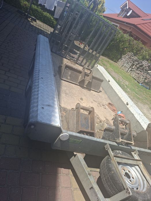 Przyczepa laweta vlemmix DMC 2700 minikoparki