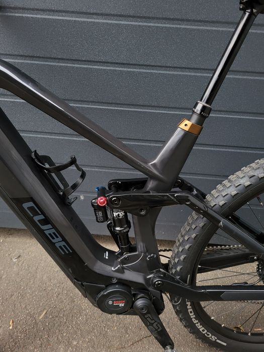 Електровелосипед двухпідвіс Cube Stereo Race  карбоновий