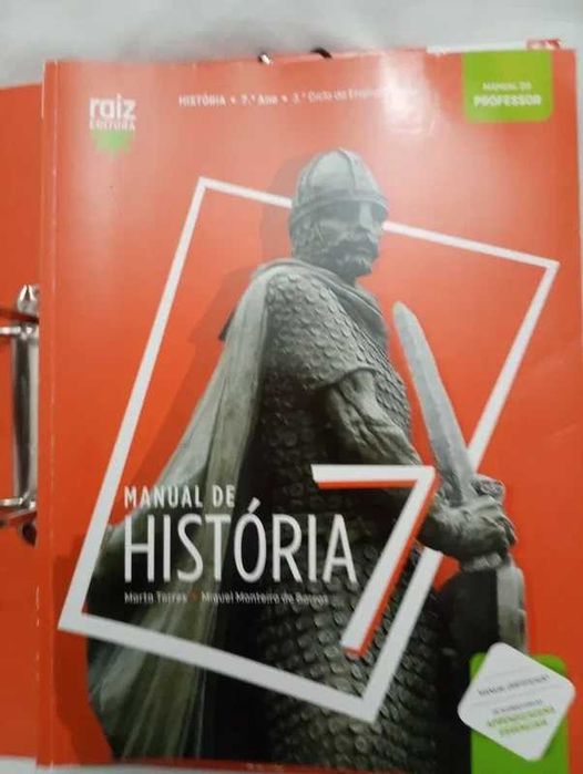 Manual de História 7 - História - 7.º Ano	Dossier do professor completo*