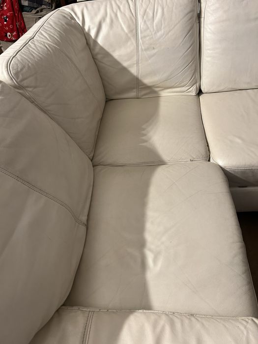 Narożnik ze skóry naturalnej