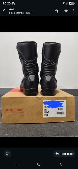 Vendo botas moto Tcx