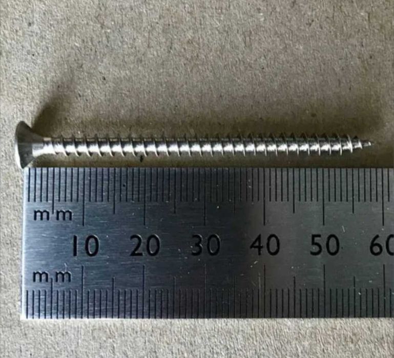 Шуруп 5х60 нерж.