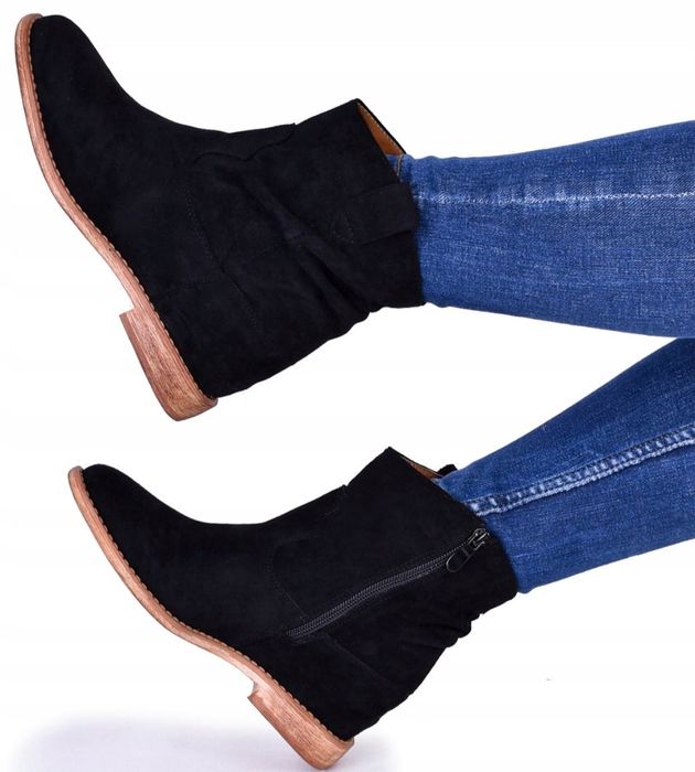 Buty zimowe botki