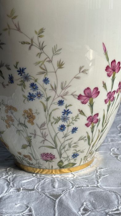 Krautheim Łączka wazon Wiesengrund 25 cm duży