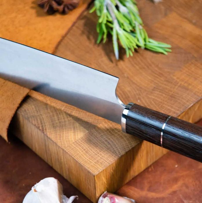 Японський ніж дамаск ручної роботи, для суші, сашимі, філе суши.