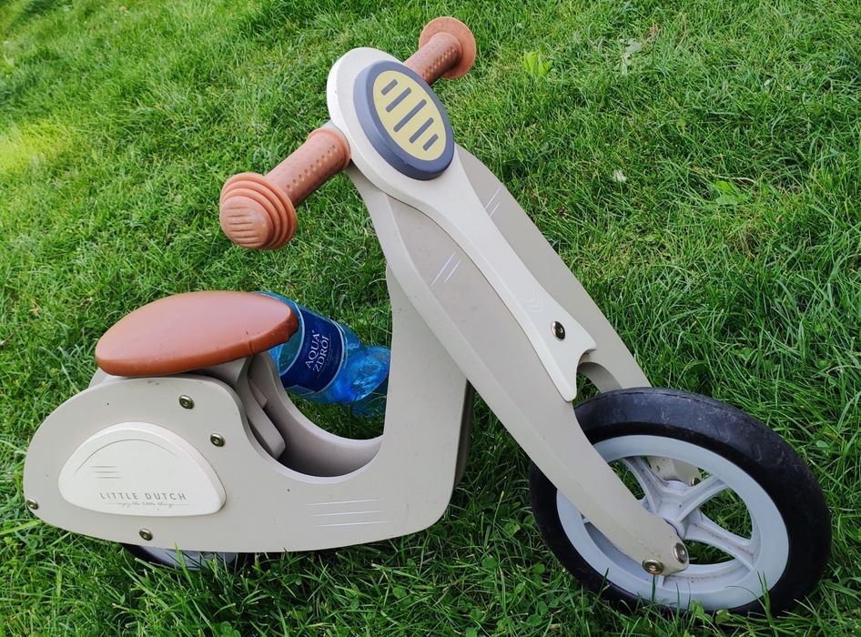 Rowerek biegowy drewniany