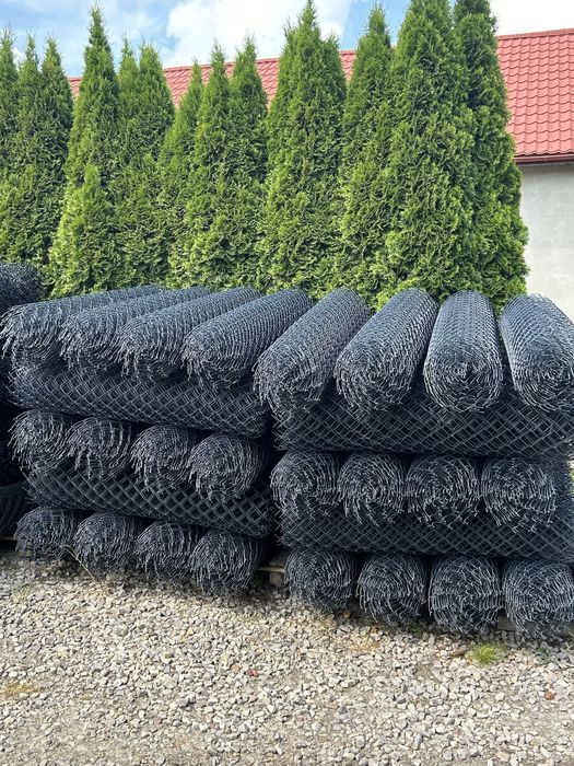 Siatka powlekana  150cm antracyt, grafit, 2,5/3,6 oczko 60x60