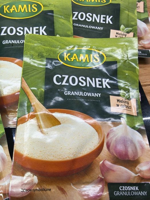 10 x Kamis Czosnek granulowany mielony w całości 16g