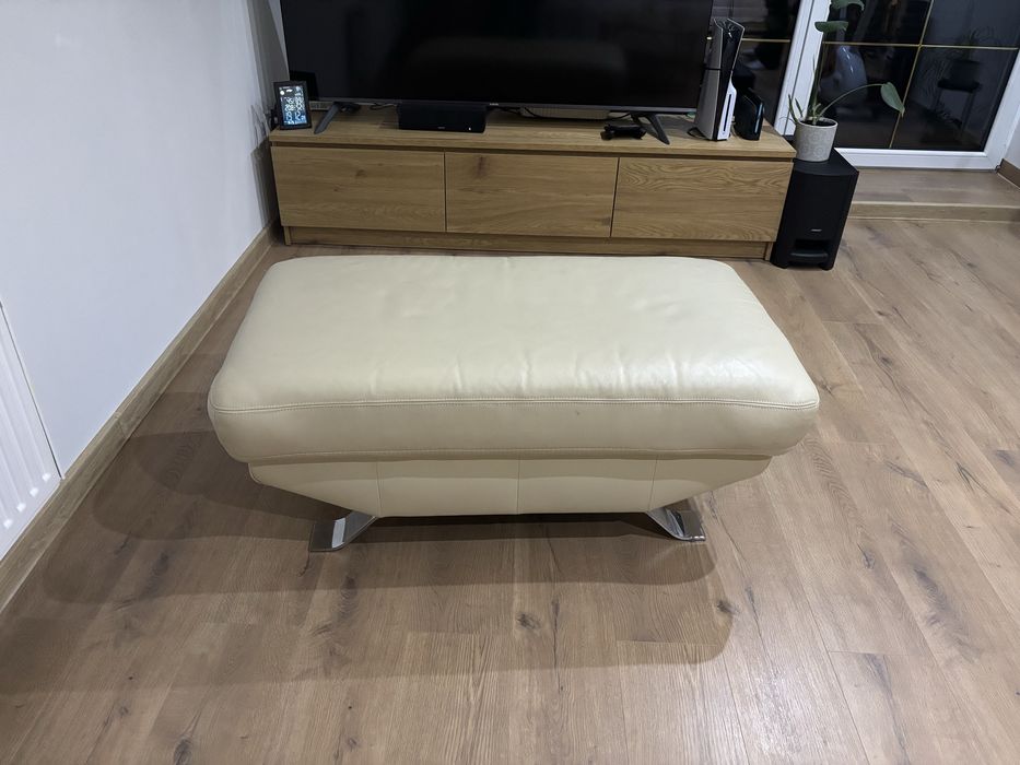 Sprzedam skorzana pufe