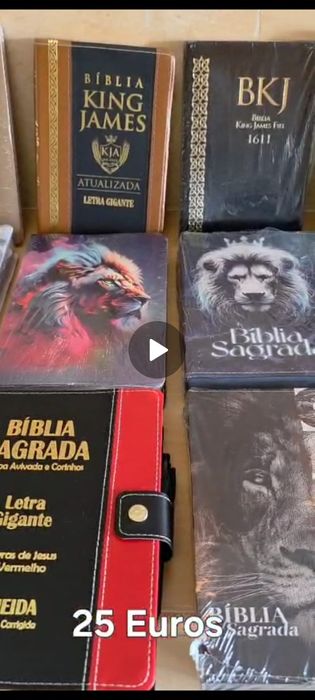 Bíblias  lindas 15 Euros