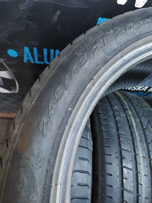 4x używane opony letnie 245/45 R20 Pirelli Gwarancja Montaż
