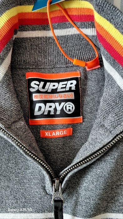 SuperDry piękny męski sweter,golf