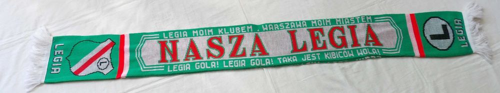 Legia Warszawa szalik NASZA LEGIA