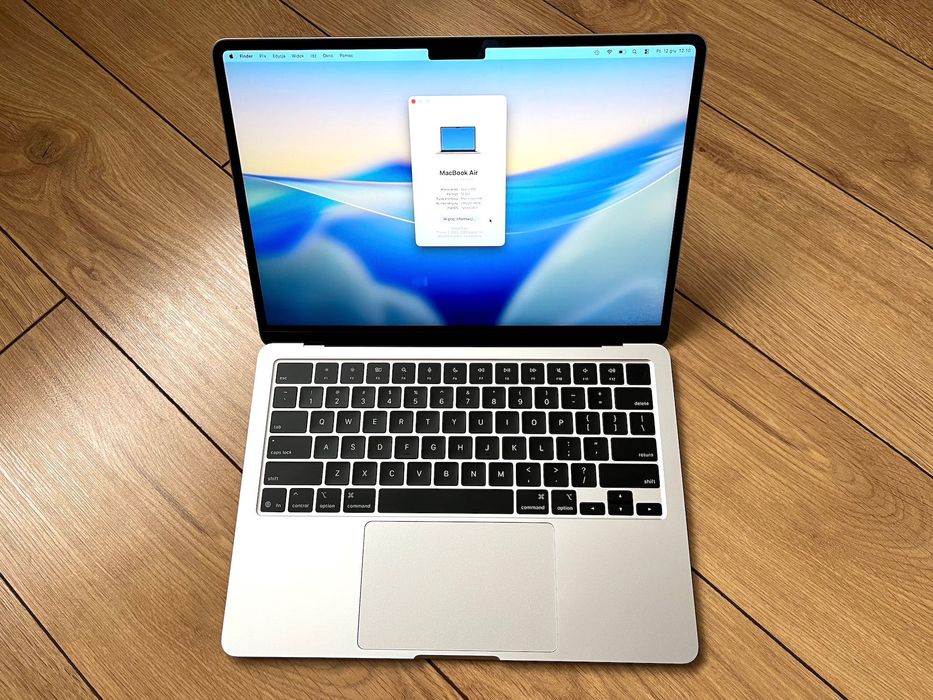 Apple MacBook Air M4 13,6" 16GB/512/Srebrny Idealny! Gwarancja! FV23%