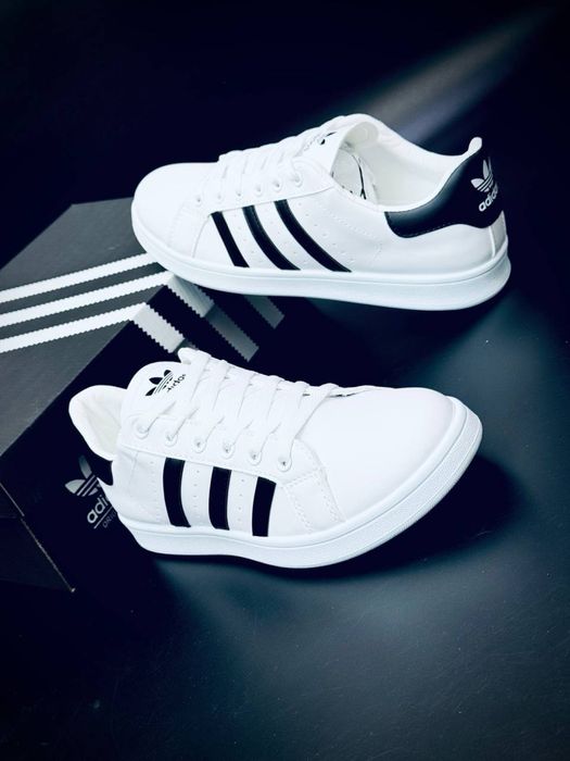 Мужские белые леьние кроссовки adidas Advantage Campus кросовки адидас кожаные чоловічі кросівки адідас кампус/кампусы