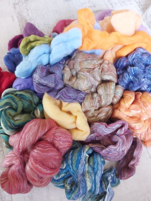 Пряжа меринос для валяния