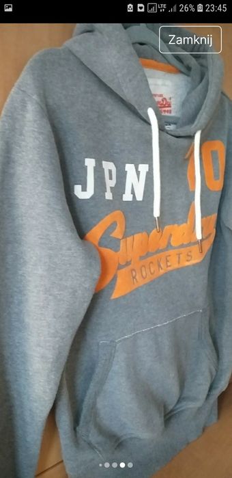 Bluza męską z kapturem