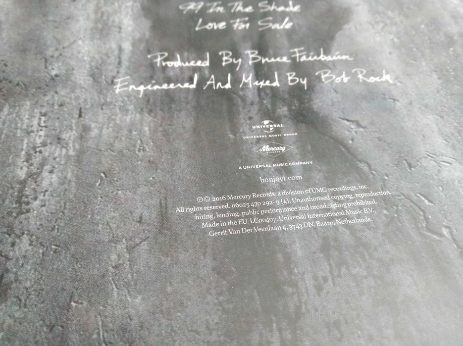 Bon Jovi New Jersey LP 2 płyta winylowa, nowa w folii