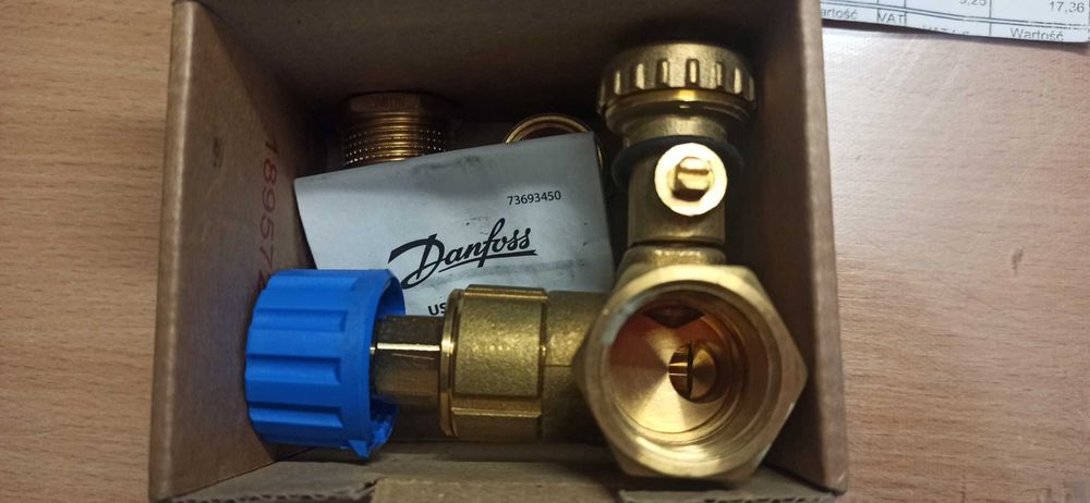 Zawór równoważący DANFOSS USV-M DN15 ręczny 003Z2122