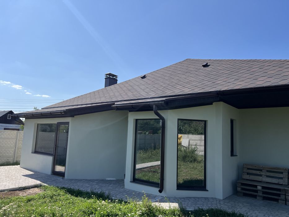 Продается новый дом 120 м² в посёлке Высокий заправка Самолет