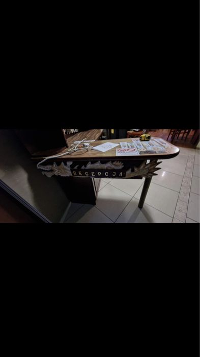 Szafa recepcja lada do sklepu