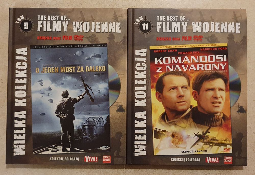 DVD: Komandosi z Navarony oraz O jeden most za daleko