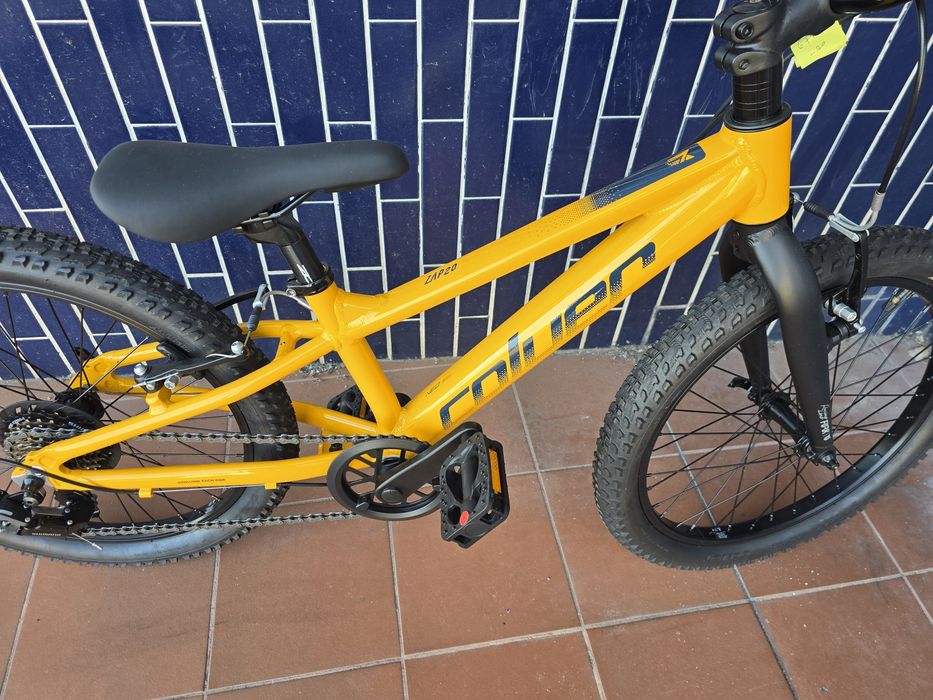 Bicicleta crianca roda 20 aluminio nova