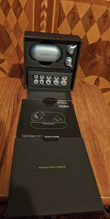 Słuchawki TWS TOZO Golden X1 stworzone dla entuzjastow hi-fii