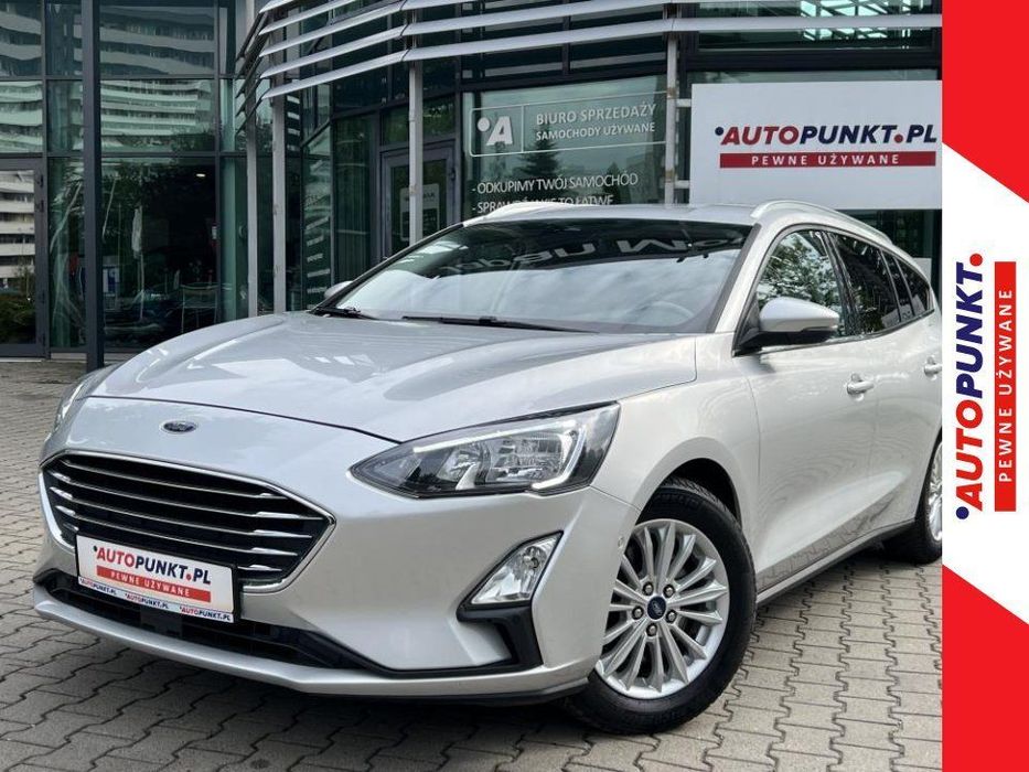 Ford Focus TITANIUM, 2021r. | Gwarancja | I-WŁ | ASO | FV23% | ParkAssist | Kamer