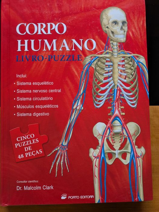 Corpo Humano Livro Puzzle