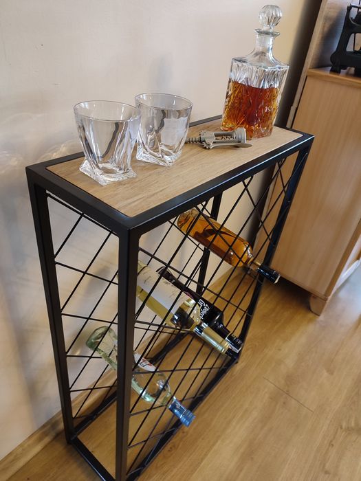 Szafka regał na wino loft