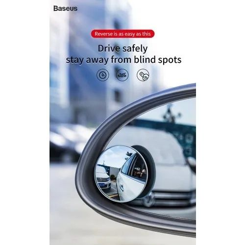 Auxiliar Espelho Retrovisor C/ rotação 360* P/ Carro