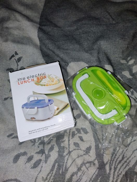 Ланч бокс з підігрівом 25*18*12см