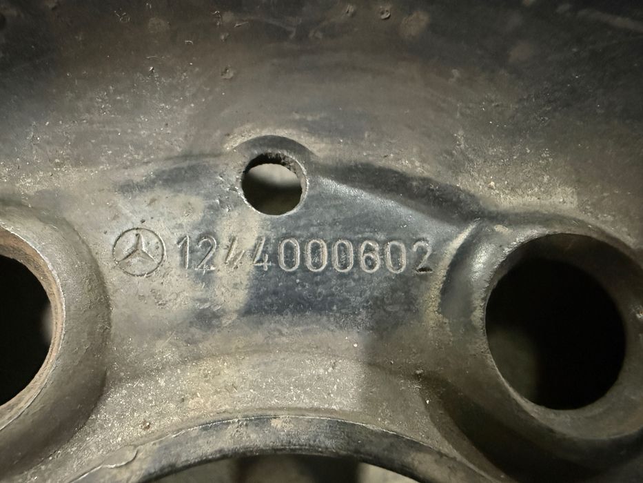 Диски Стальние Mercedes Benz R15 6.0j 5*112 ET49  1244000602