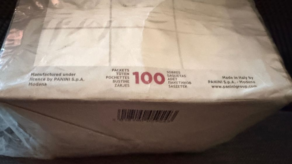 FIFA World Cup Brazil 2014 Panini BOX 100 saszetek folia nowy