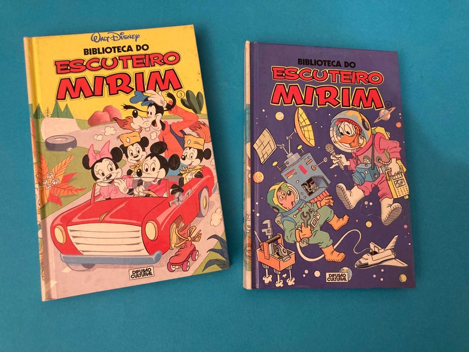 Colecção 17 Livros Biblioteca Escuteiro Mirim Difusão Cultural Anos 80