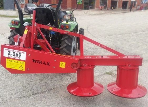 Роторна косарка Wirax ( польська косілка Віракс, Лісічкі, Тад Лен )