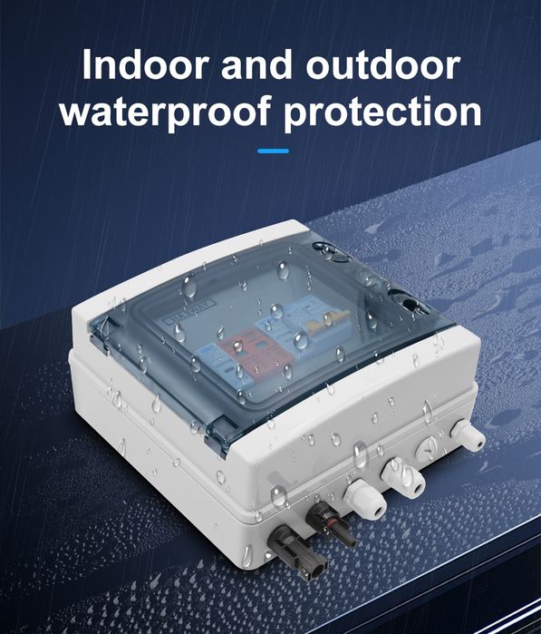 Захист від блискавки.  Щит захисту СЕС TomZN IP65 Сонячних панелей