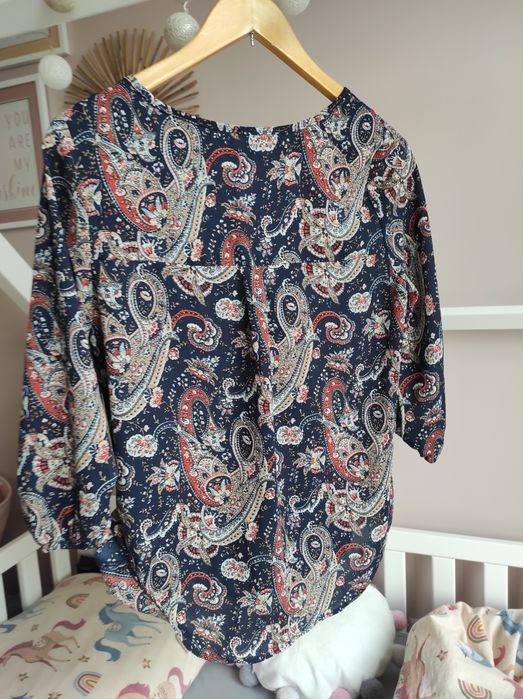 Bluzka chwosty Boho paisley etno hippie