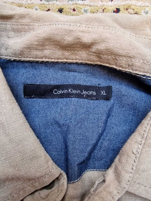 Koszula Calvin Klein Jeans XL duże logo! 50zł polecam ciekawa lekka