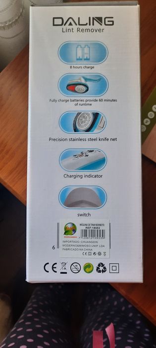 Maquina Tira Borbotos 2 em 1