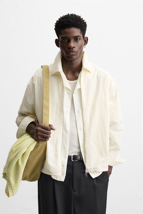 Zara куртка чоловіча (S) butter yellow