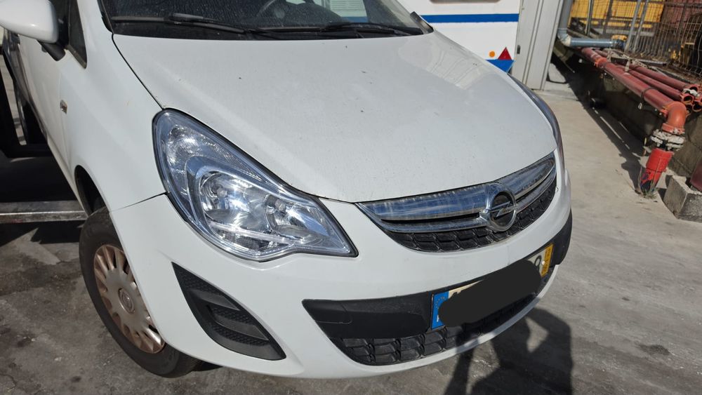 Frente completa sem airbags opel corsa d fase 2 ano 2012