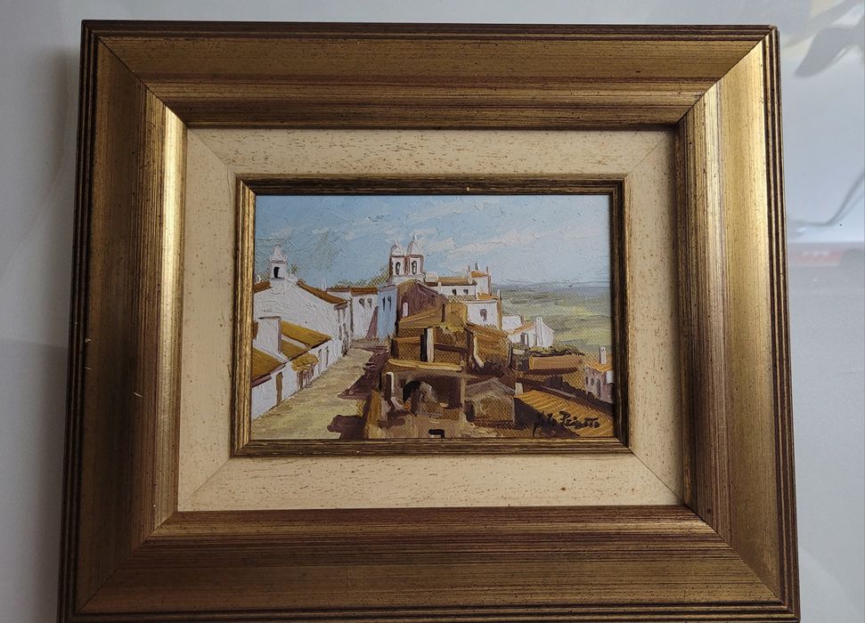 Quadro tela óleo João Peixoto