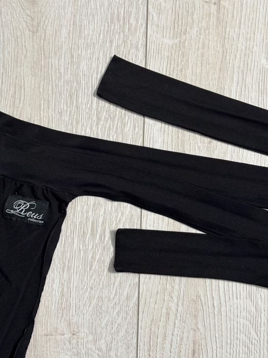 Тренувальна спідниця для латини Reus, чорна спідниця-хустка